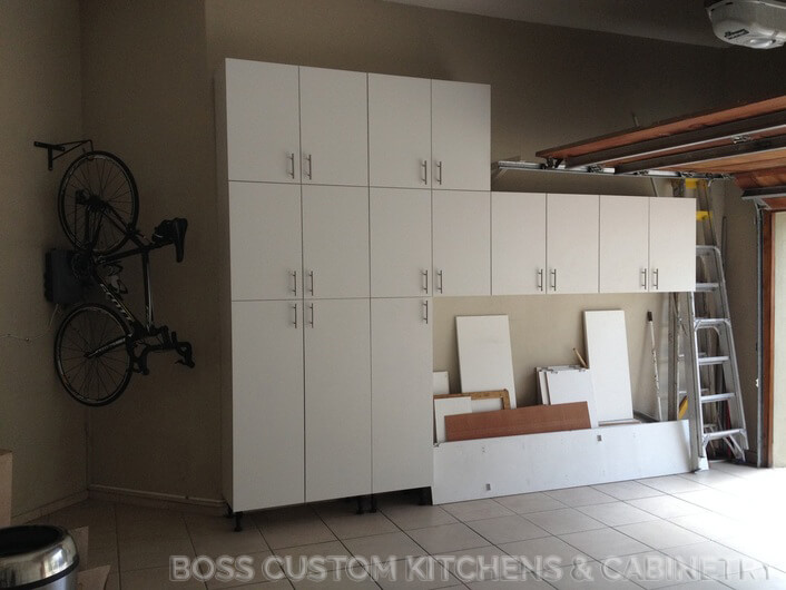 Garage storage example photo